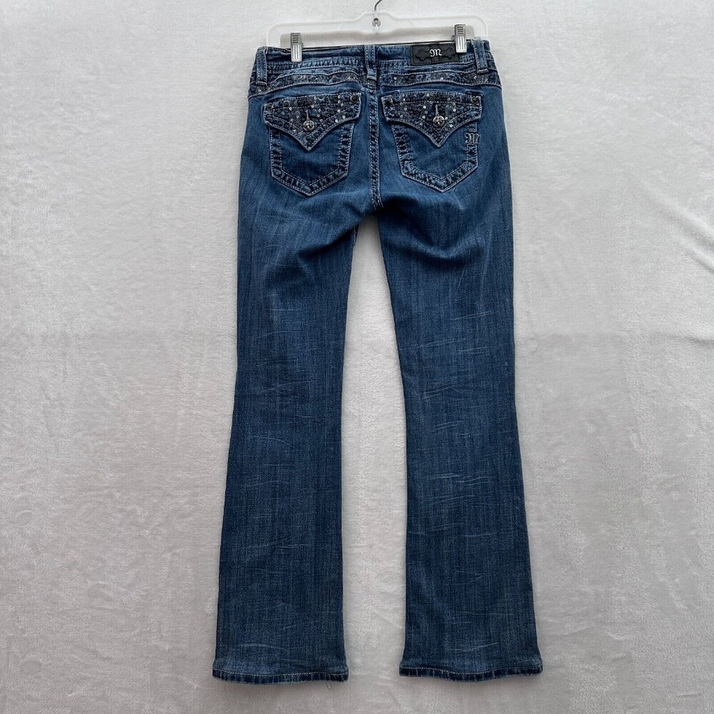Miss Me Women's Boot Cut Jeans - Blue